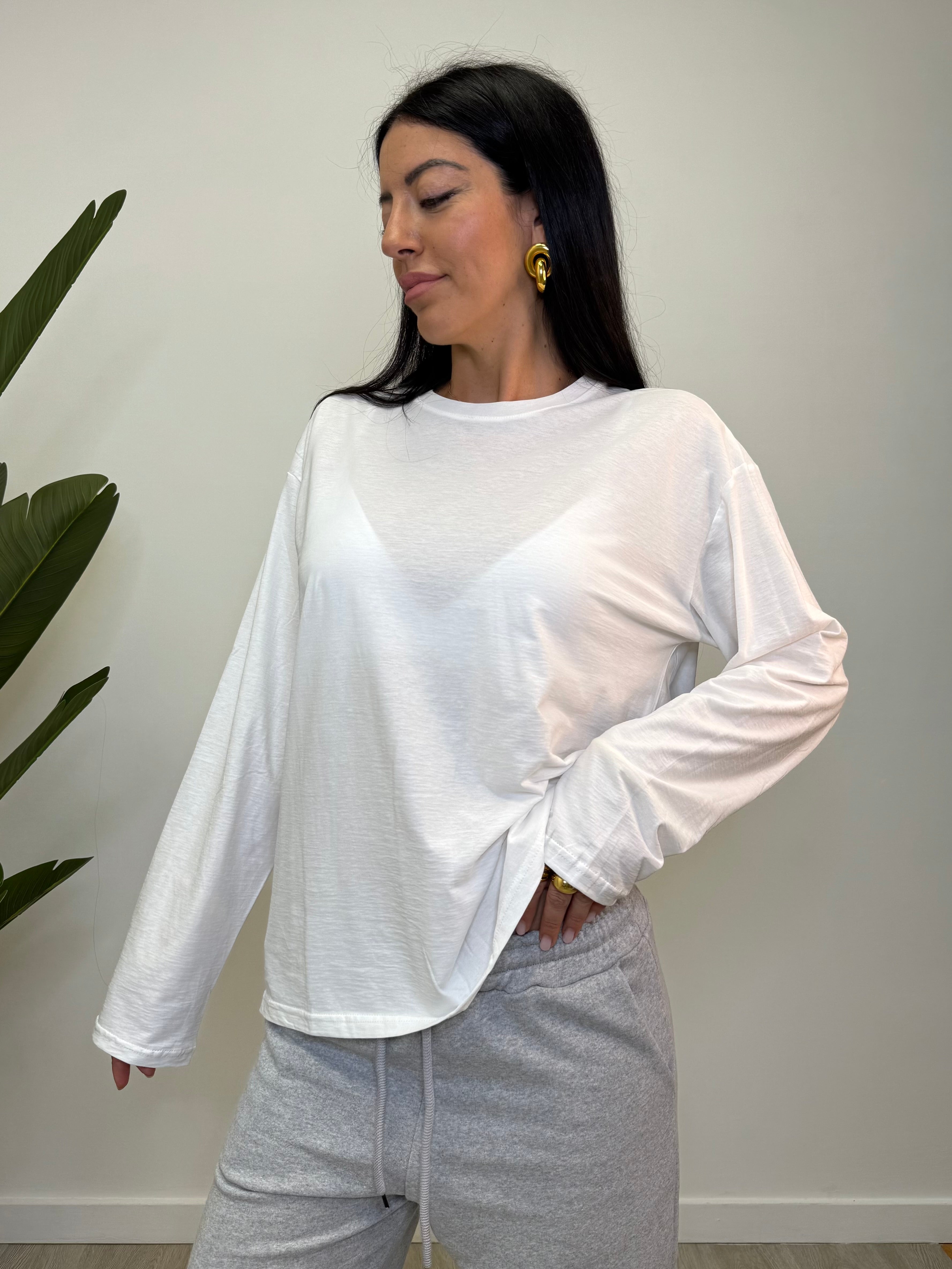 MAXI T-SHIRT MANICA LUNGA 5382