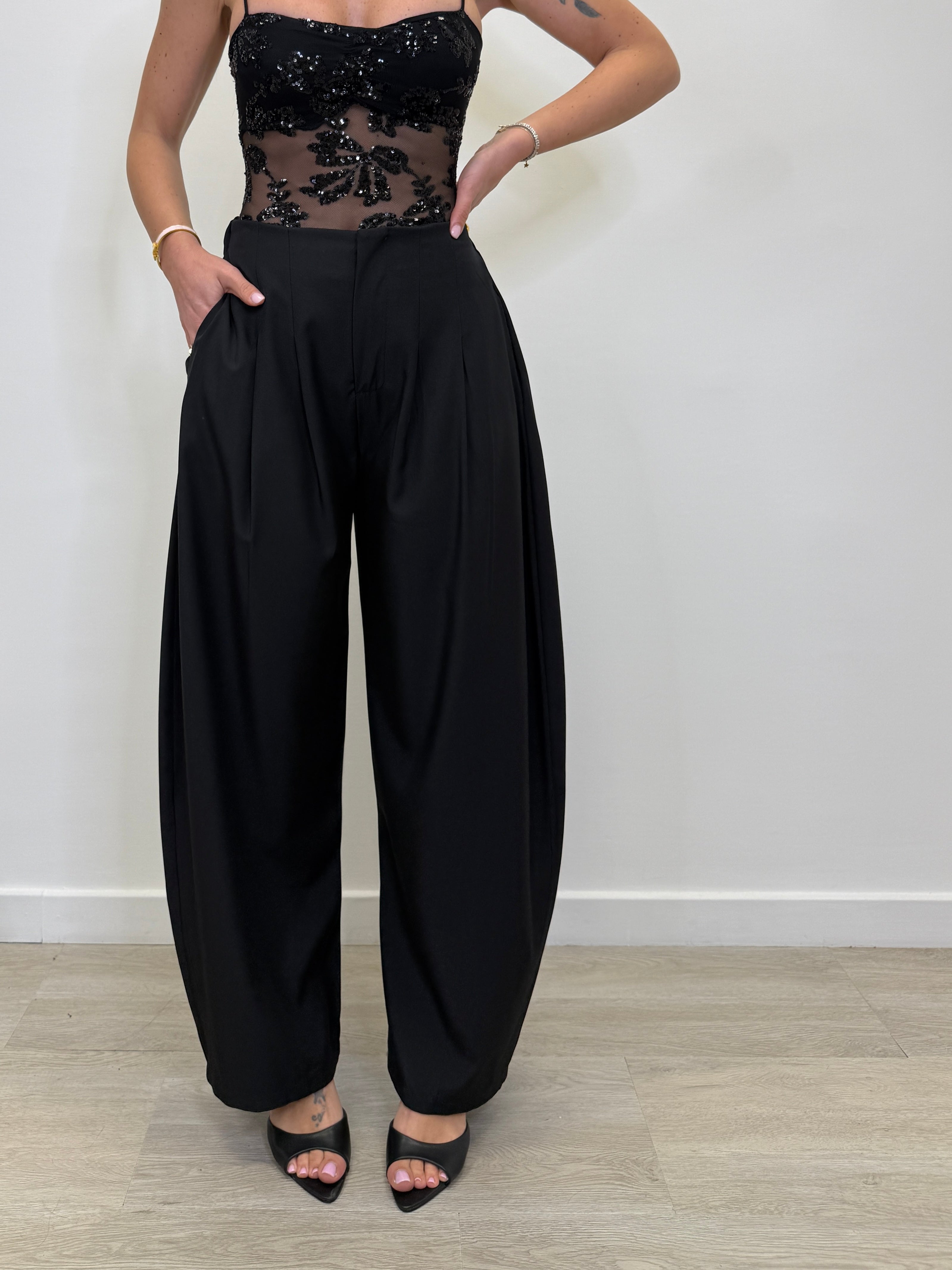 PANTALONE PALAZZO BAGGY 66737