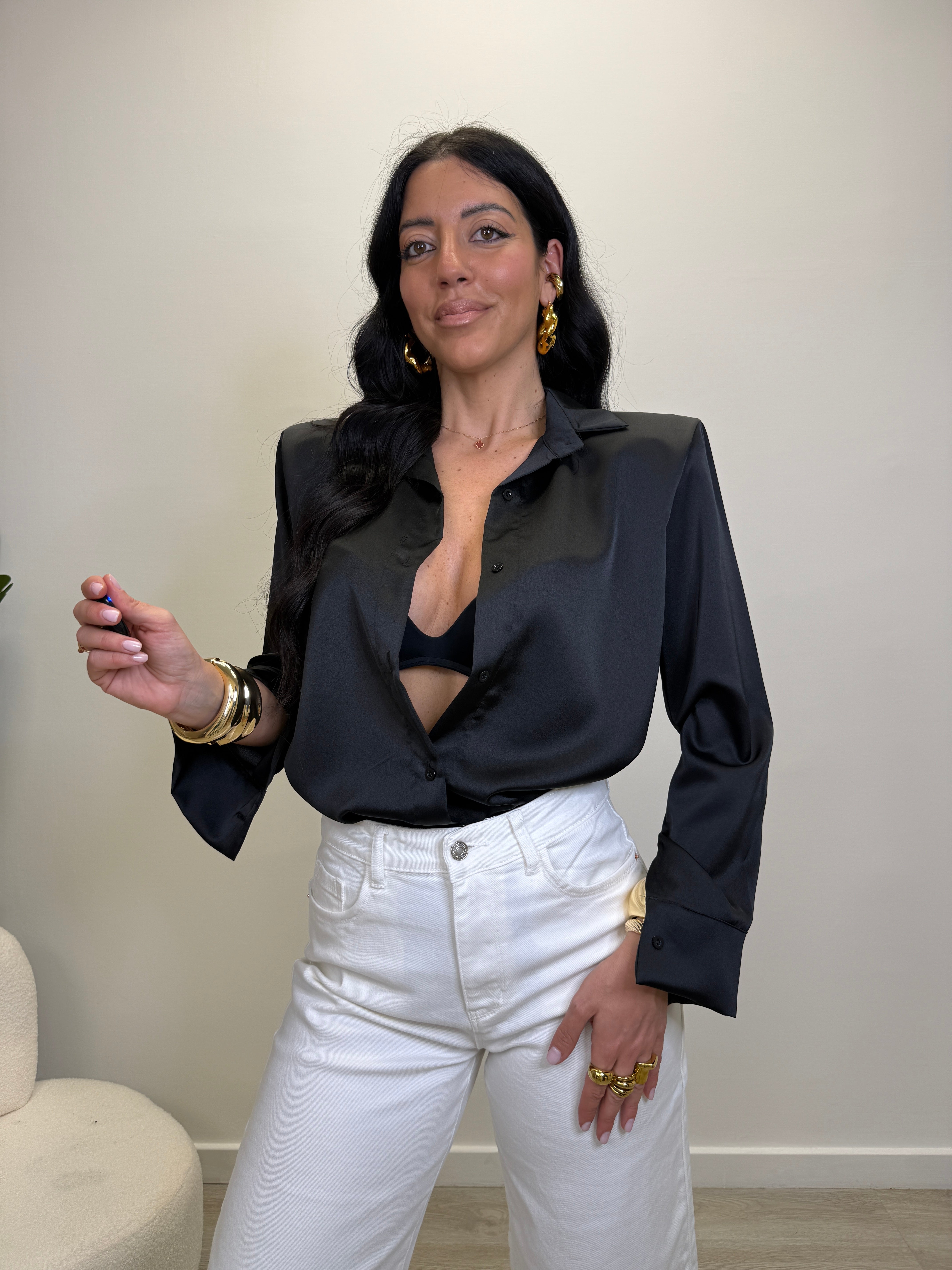 CAMICIA EFFETTO RASO 648