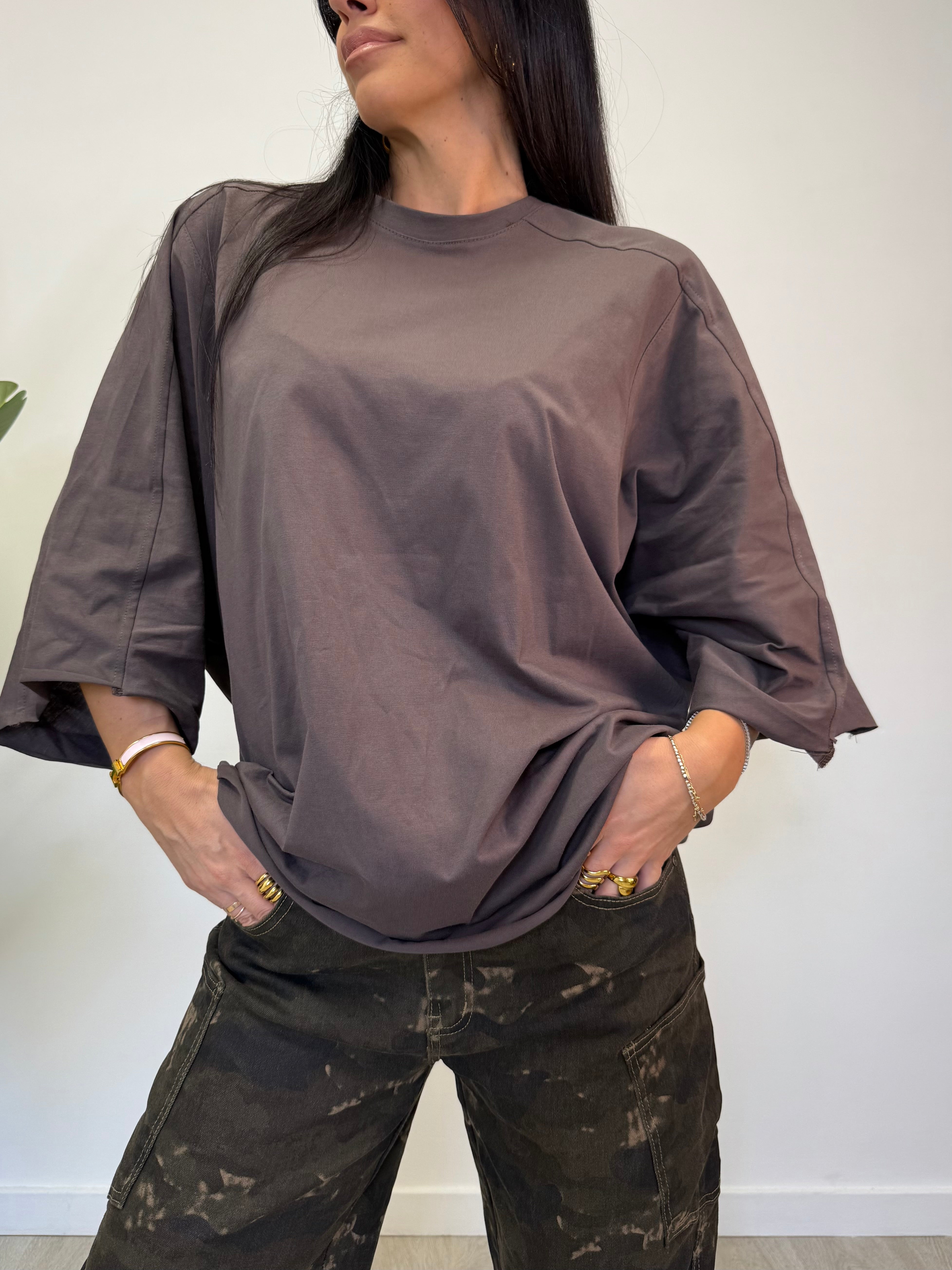 T-SHIRT OVER MANICA 3/4 2633