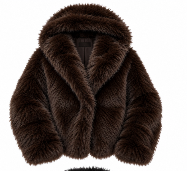 PELLICCIA SUPER SOFT CON CAPPUCCIO 001