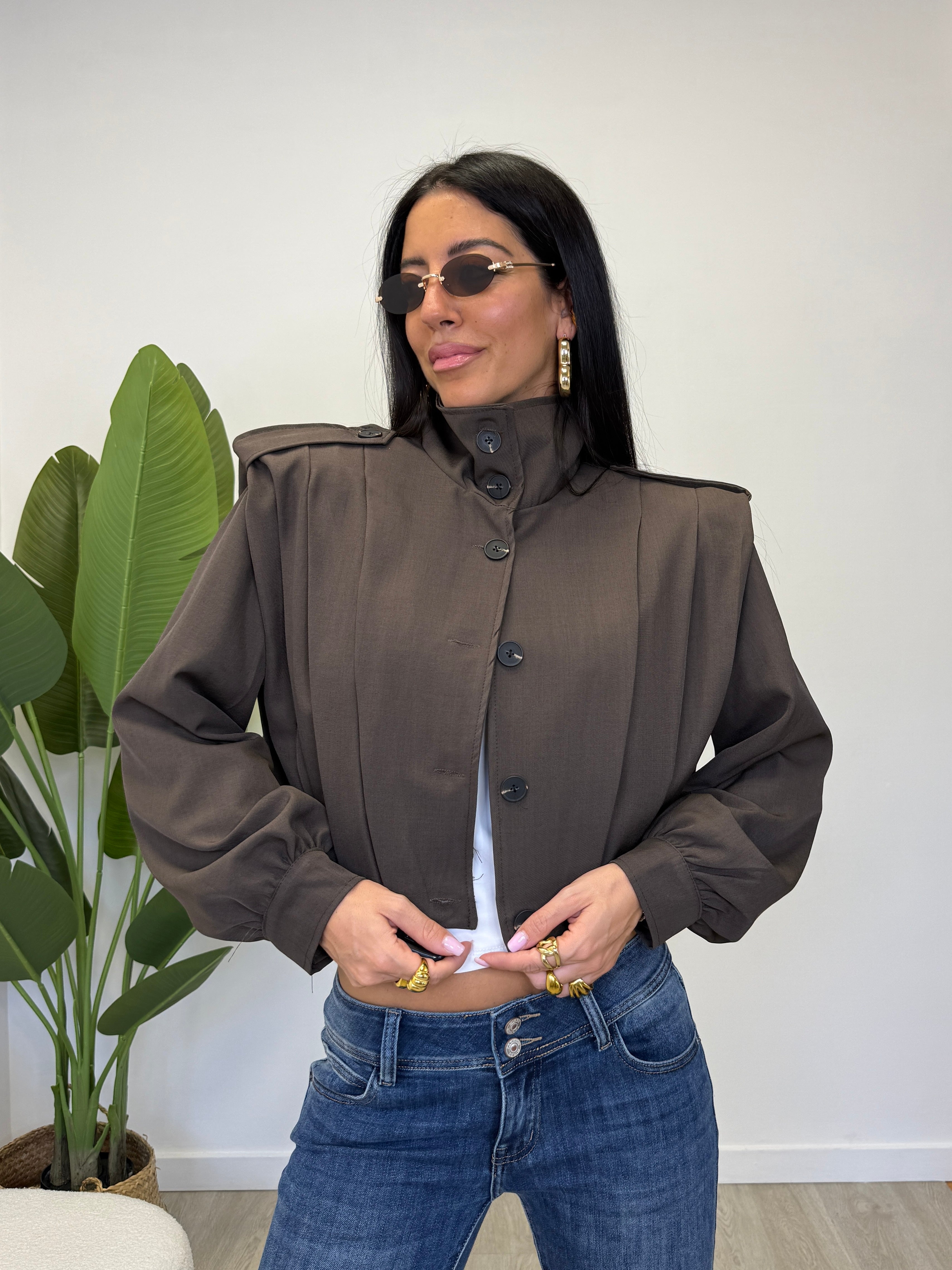TRENCH BOMBER COLLO ALTO 66795