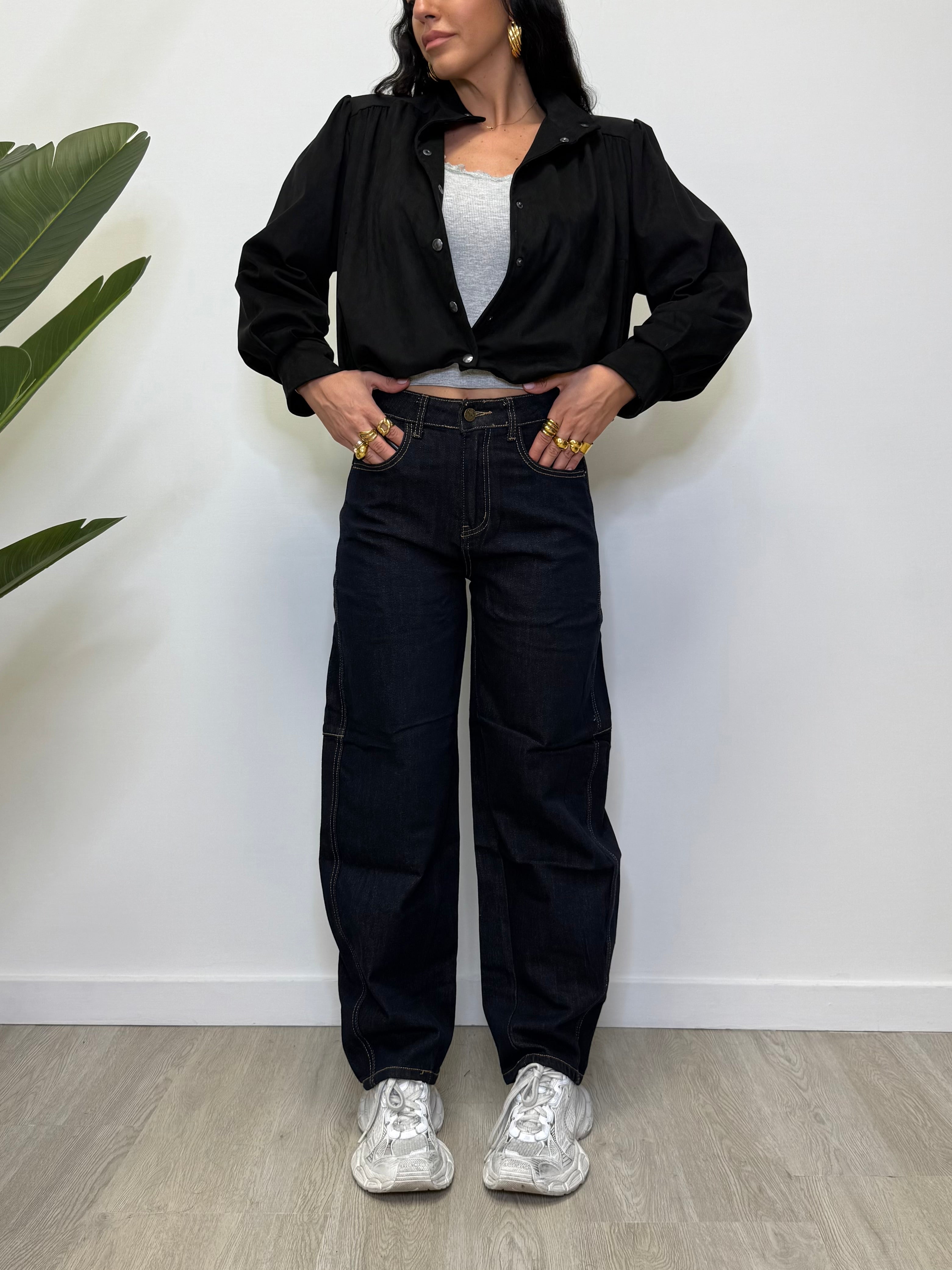 JEANS BALLOON LAVAGGIO ZERO D255-22