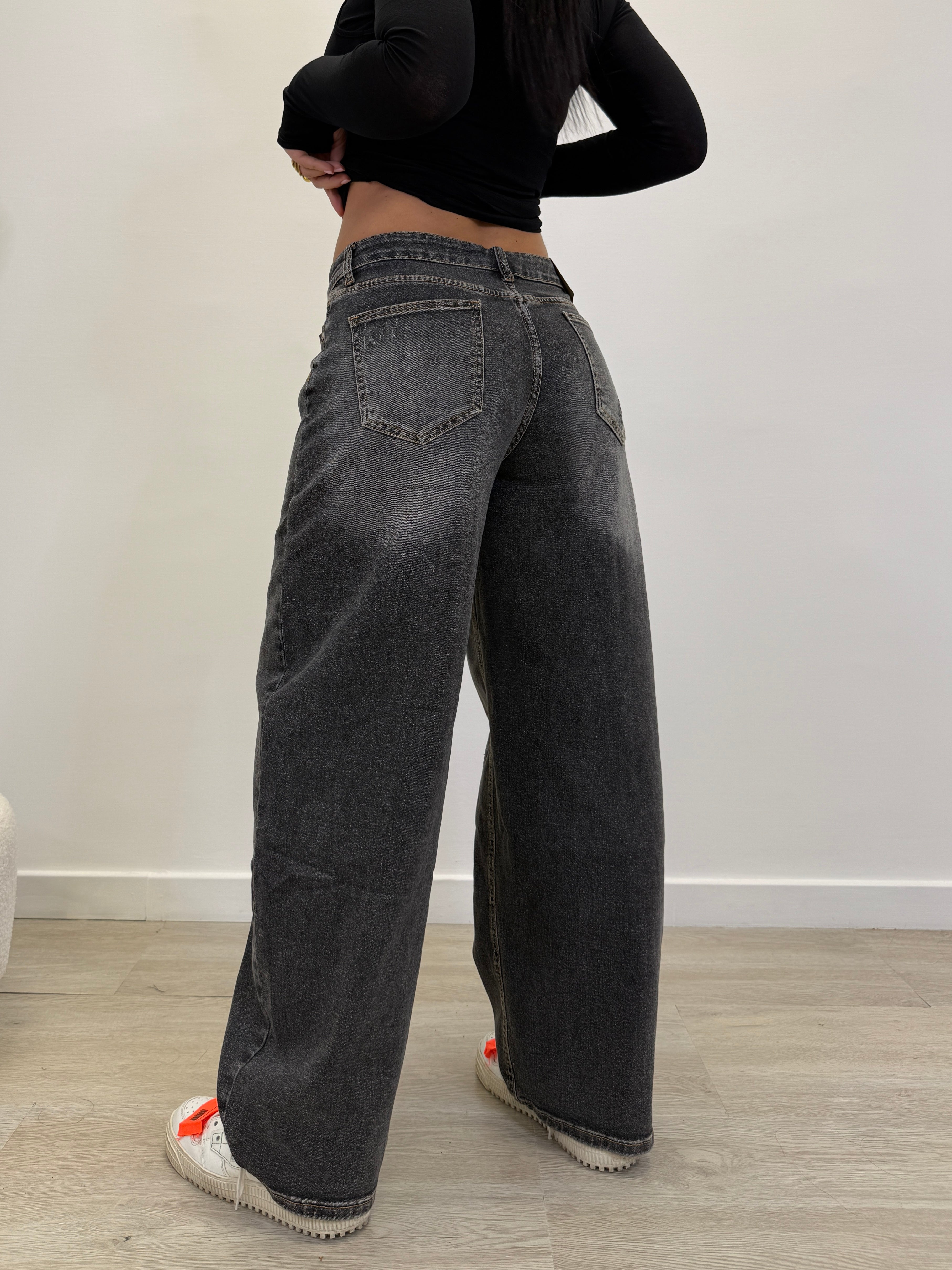 JEANS BAGGY FUME' 2612