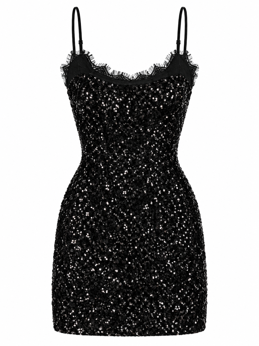 MINI DRESS FULL PAILLETTES 15179